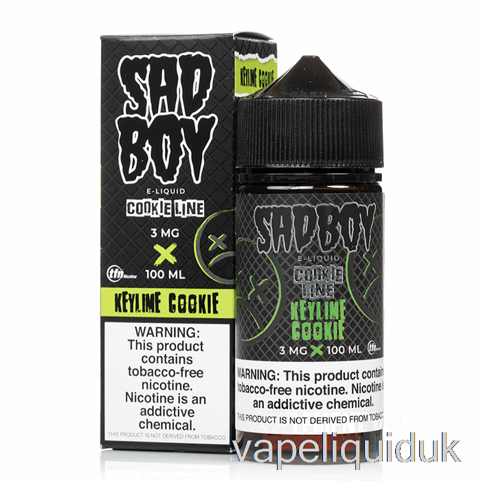 Keylime Cookie - Sadboy - 100mL 6mg Vape Juice